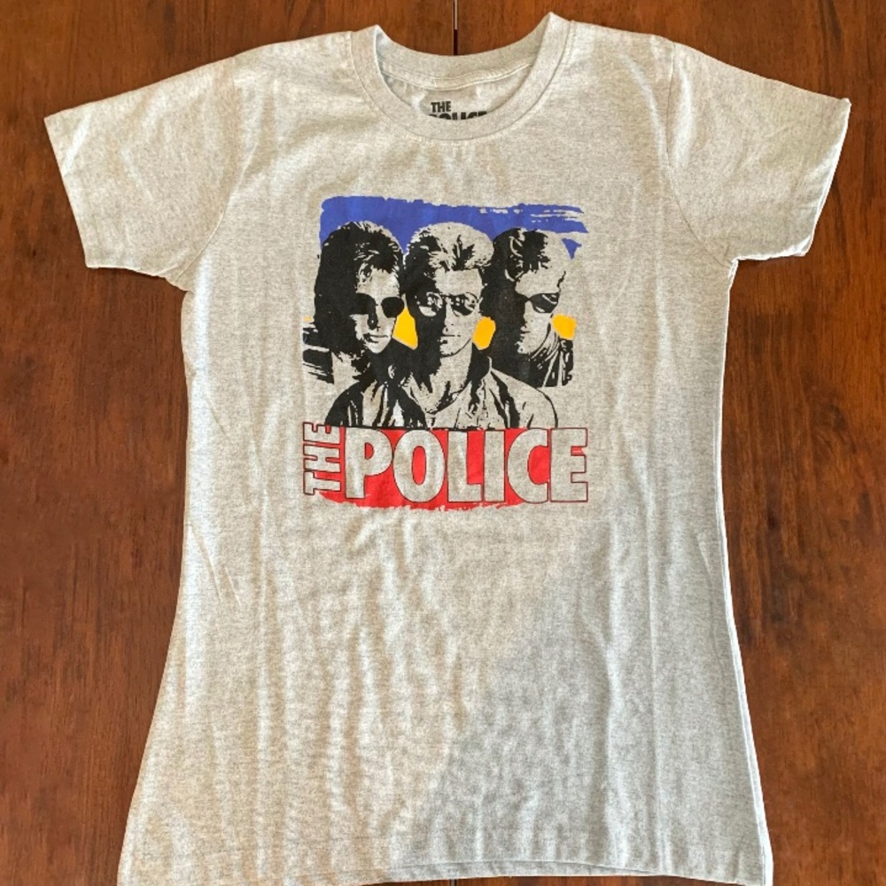 NWOT, The Police, Logo Rock Band T-shirt, size M